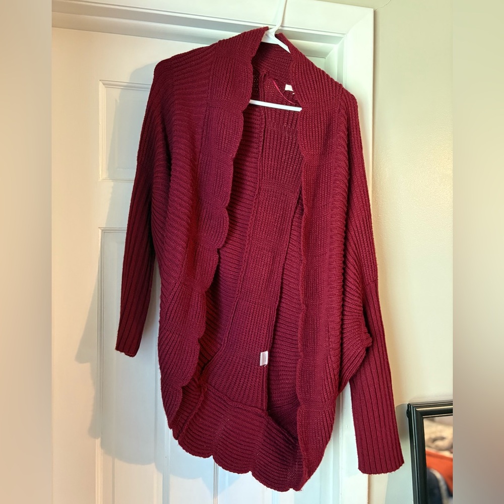 Red Dress Boutique Deep Red Cardigan